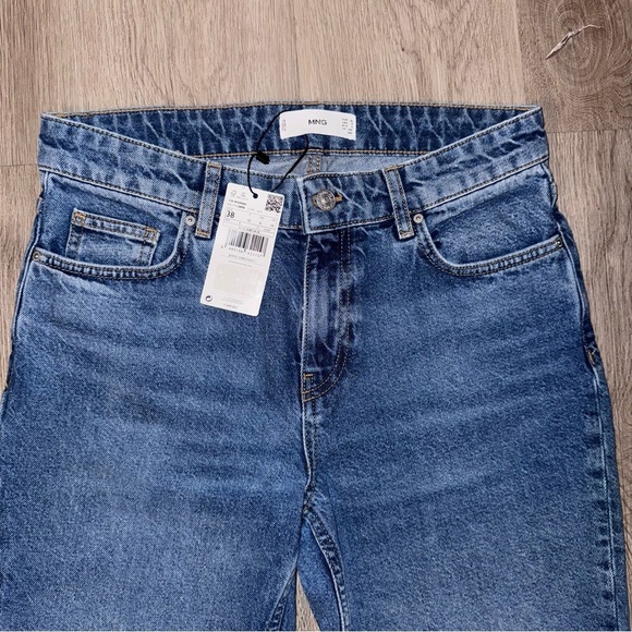 MANGO/MNG Mid-Rise Straight With Slit - Picture 5 of 9